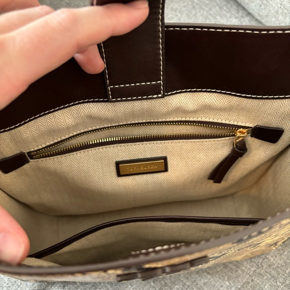 🐍SALE🐍Tory Burch Thea Exotic Web Large Shoulder Bag snakeskin and suede - Picture 8 of 9